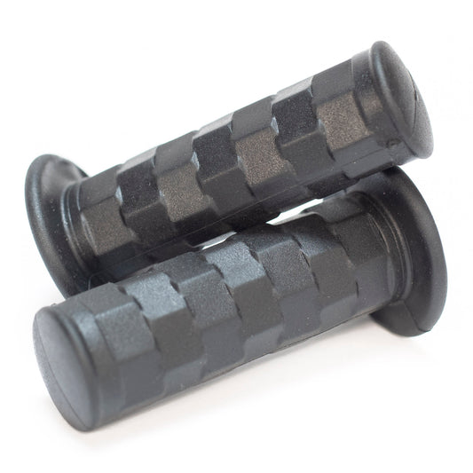 Puños para bicicleta Capri negro corto