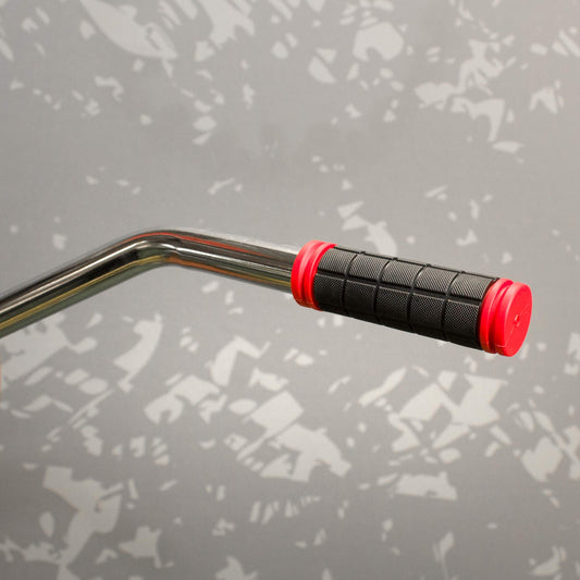 Puños para bicicleta 100mm rojo TPR SZ - 155D Gospel