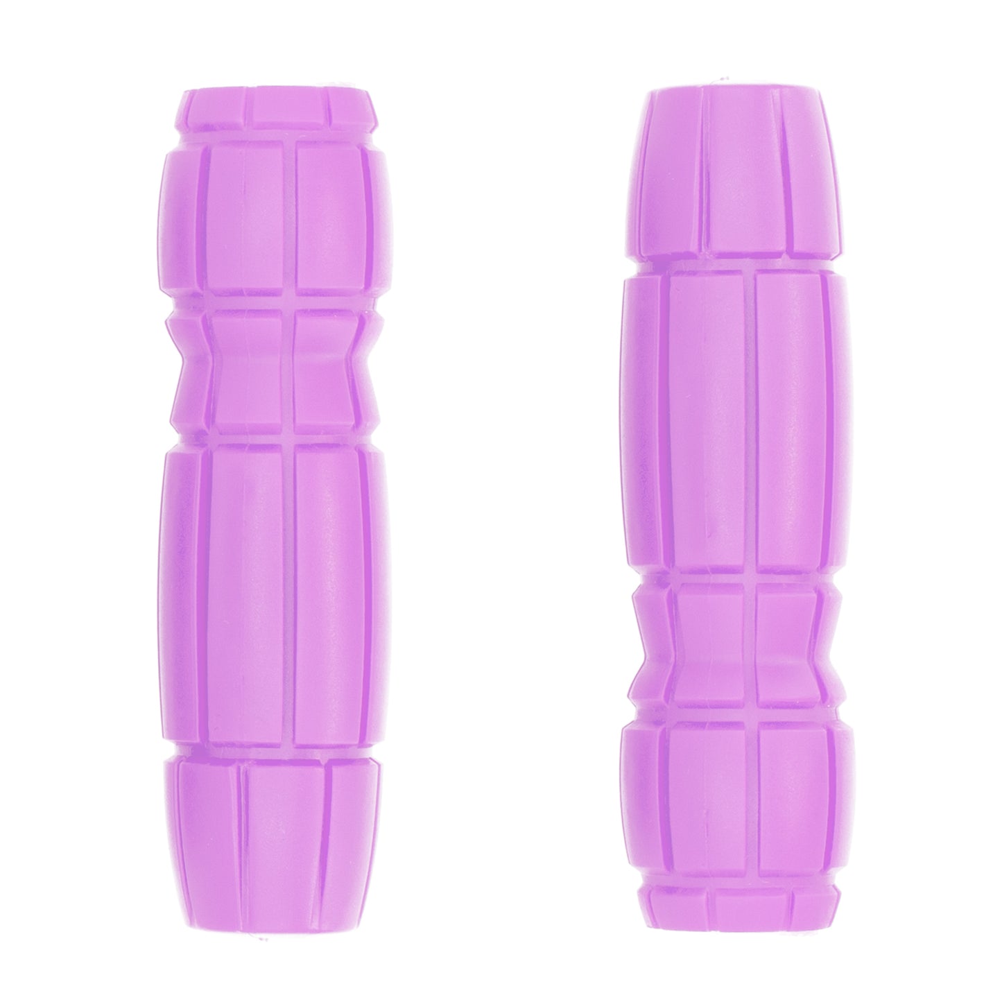 Puños para bicicleta Granada PVC lila pastel
