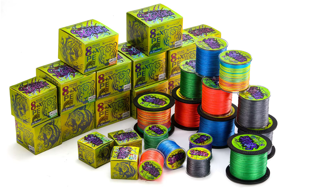 Línea de Pesca Sougayilang 8+XPE - #4 / 0.32mm / 71.0 lbs / 100m (Azul)