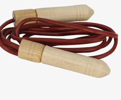CUERDA PARA SALTAR de piel con balero