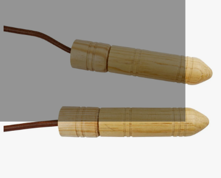 CUERDA PARA SALTAR de piel con balero