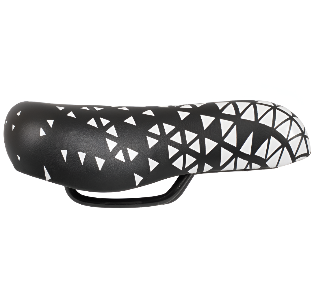 Asiento para bicicleta R12 21 x 15 cm negro-blanco