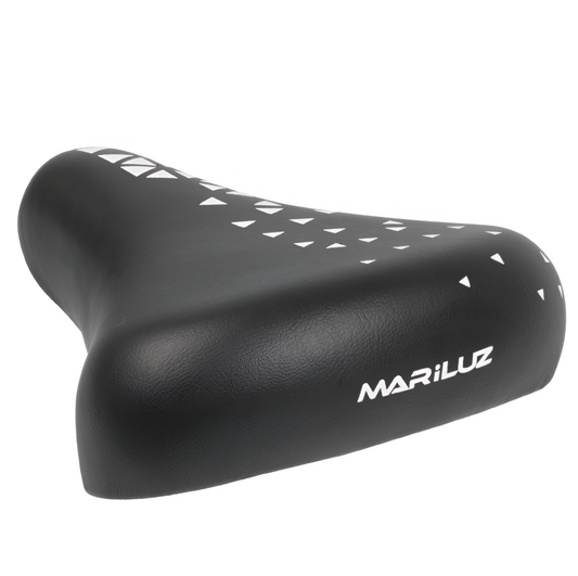 Asiento para bicicleta R12 21 x 15 cm negro-blanco