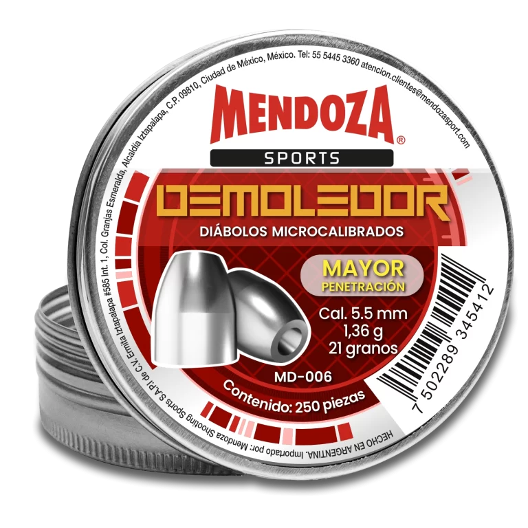 DIÁBOLOS DEPORTIVOS PUNTA SLUG «DEMOLEDOR» CAL. 5.5 MM