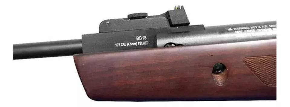 Rifle De Aire Nova Vista Bb15 Commando Madera Cal.5.5mm