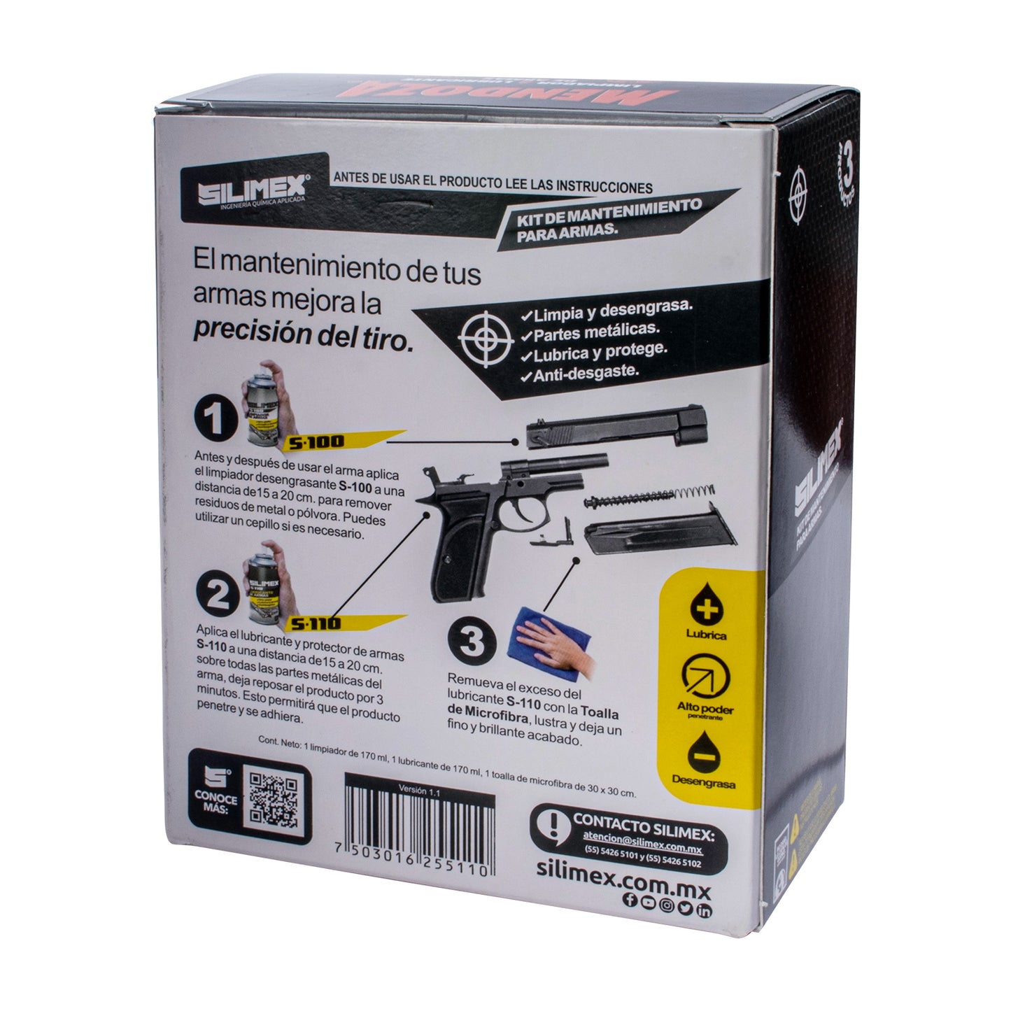 Kit De Limpieza Y Lubricación Mendoza