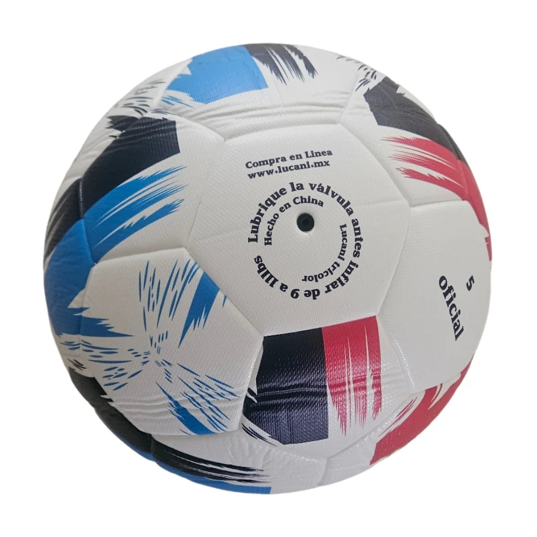Balón de Fútbol Lucani Tricolor #5 Termosellado