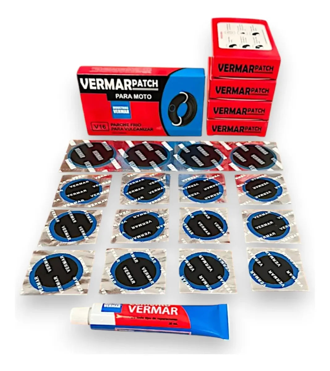 Parche para moto VERMAR