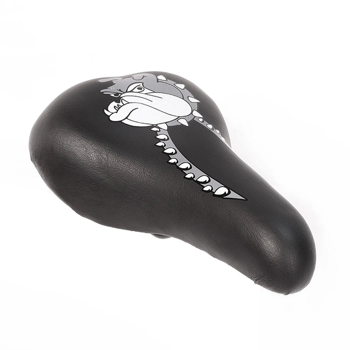 Asiento Infantil para Bicicleta BMX "Mastin Dog" (Diseño Canino Urbano / Negro)
