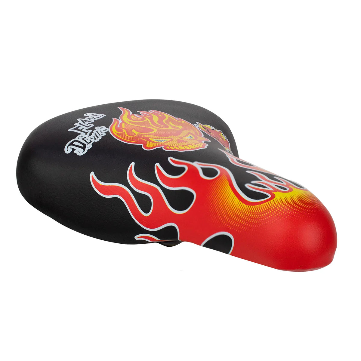 Asiento Infantil para Bicicleta BMX "Skull Flame 2" (Diseño Flamas)