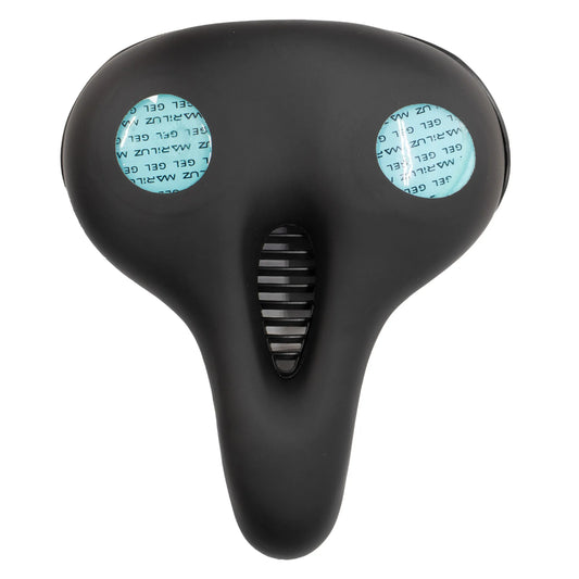 Asiento Ergonómico de Gel para Bicicleta Urbano Mariluz WL-800AGEL (Negro)