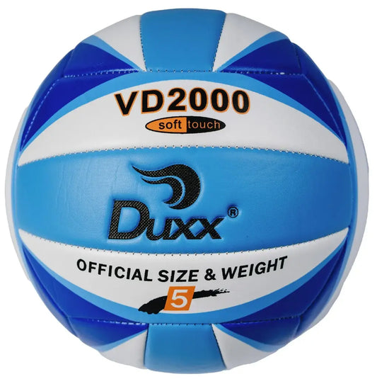 BALON VOLLEY BALL DUXX PVC #5 AZUL/BCO IMP 0232-7