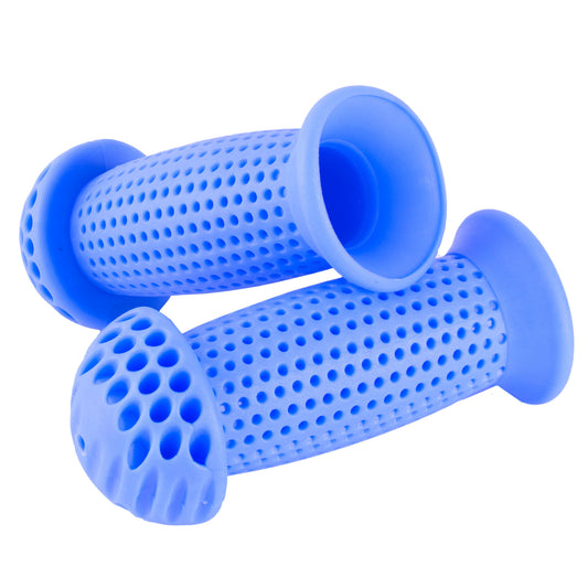 Puños para manubrio 95mm azul Mariluz