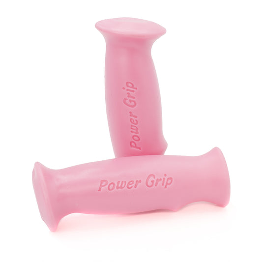 Puños para bicicleta Power Grip rosa
