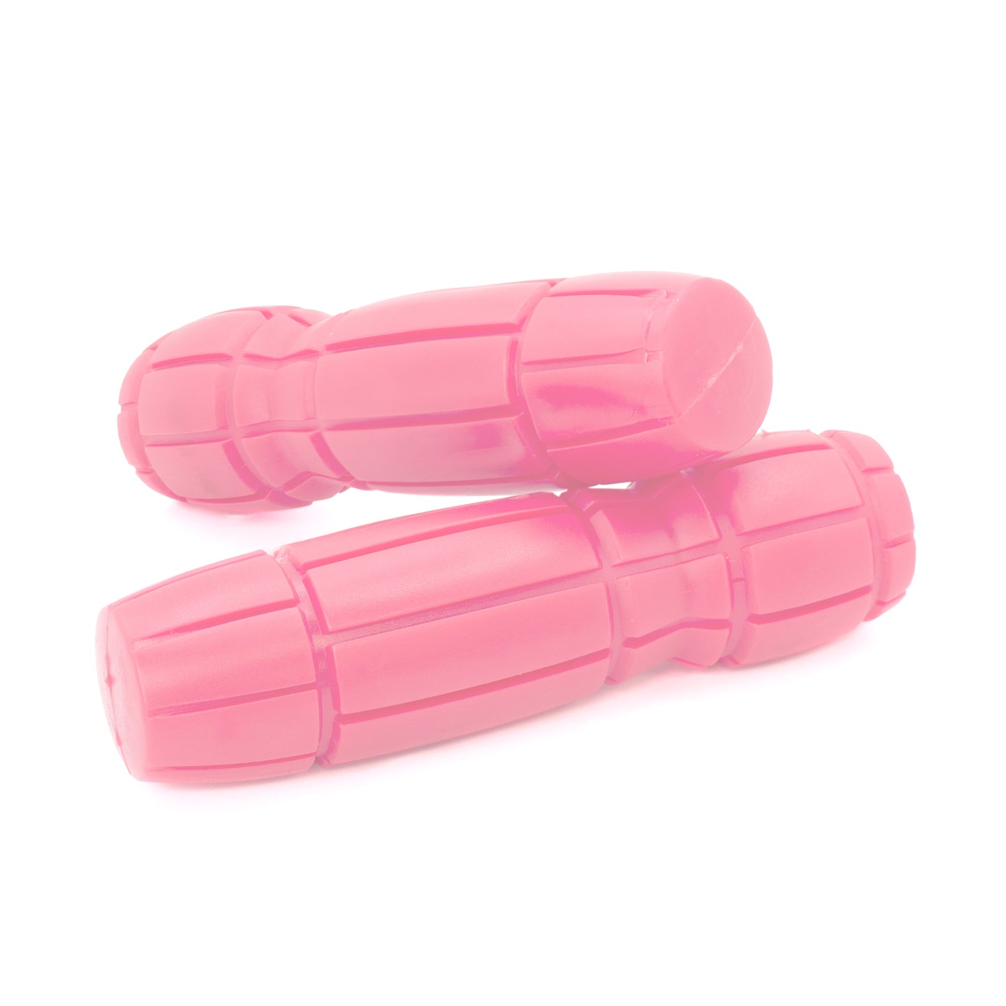Puños para bicicleta Granada PVC rosa pastel
