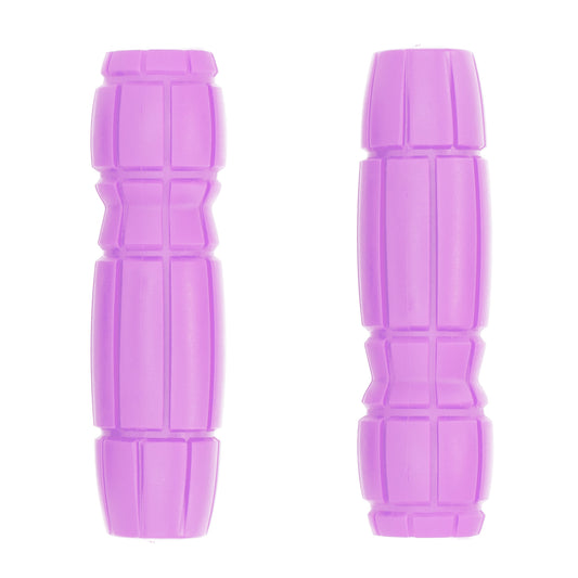 Puños para bicicleta Granada PVC lila pastel