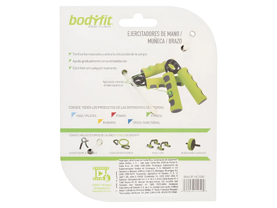 Ejercitadores Para Mano Body Fit