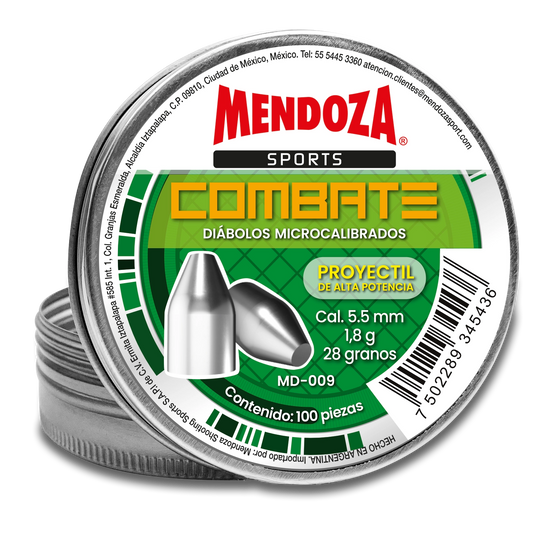 DIÁBOLOS DEPORTIVOS SLUG «COMBATE» CAL. 5.5 MM