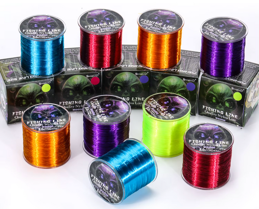 Línea de Pesca Sougayilang Nylon Neon - 8.0# / 0.50mm / 38LB / 14.24kg / 500m
