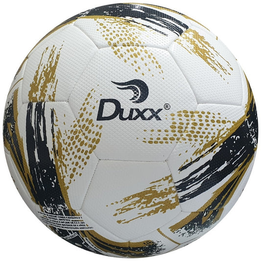 BALON FUTBOL DUXX HIBRIDO #5 IMP NGO/CAFE