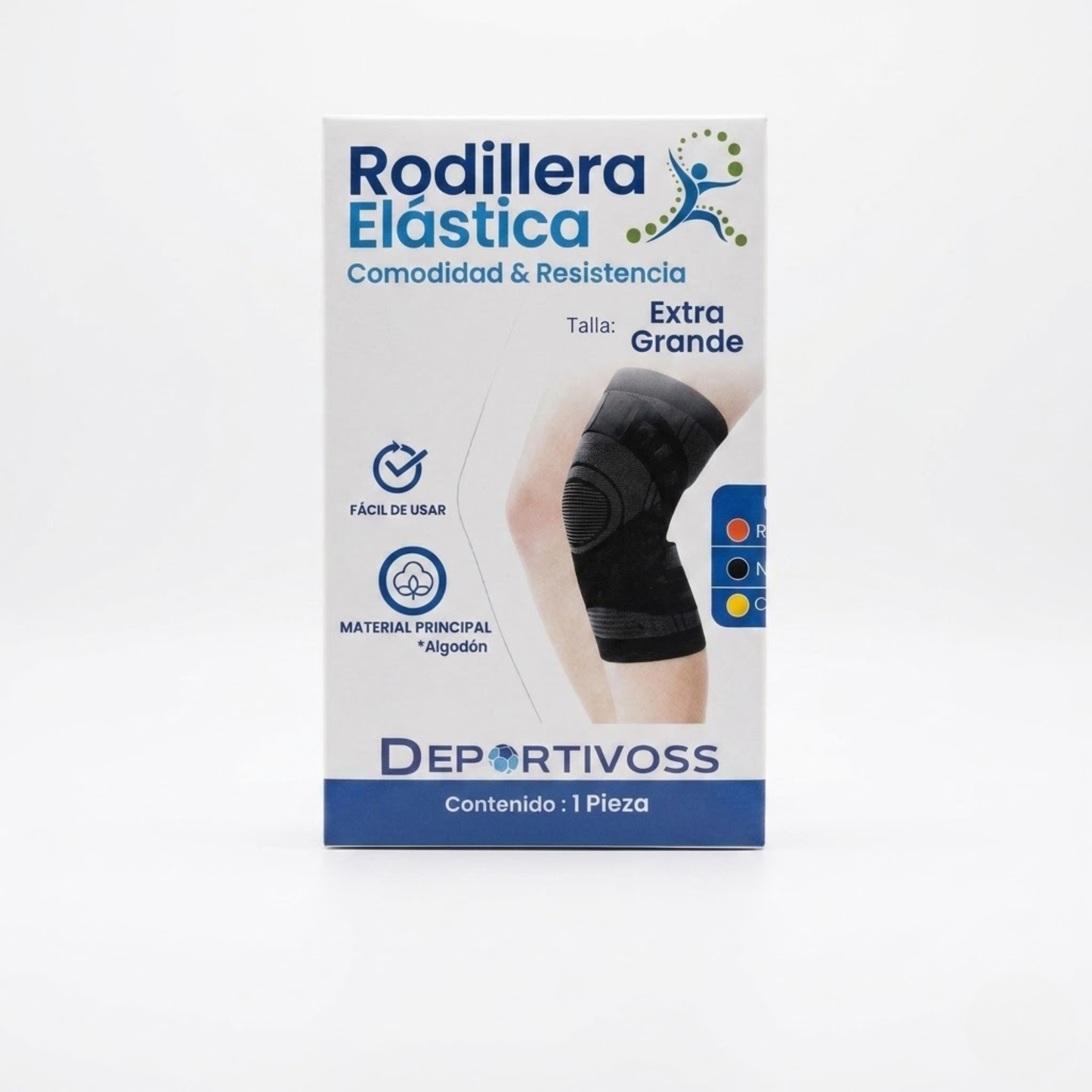 Rodillera Ortopédica Deportiva Sujeta Rotula Ajustable