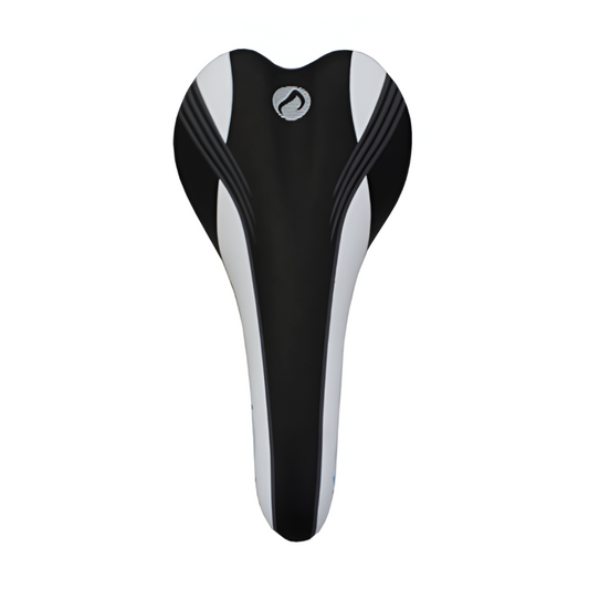 Asiento para bicicleta de montaña MTB negro/blanco