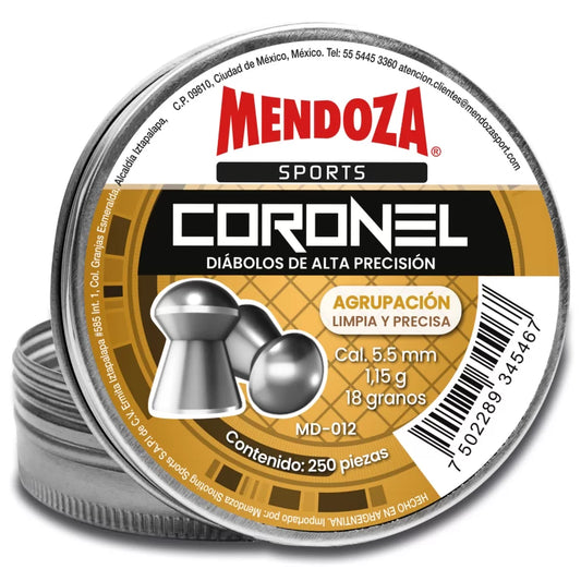 DIÁBOLOS DEPORTIVOS «CORONEL» PUNTA DE DOMO CAL. 5.5 MM