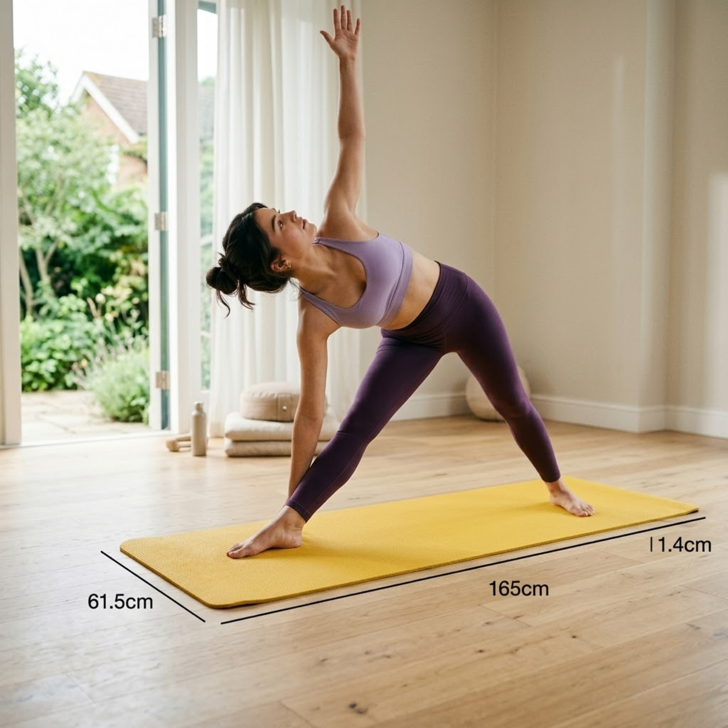 Tapete de Yoga y Ejercicio Extra Grueso (1.44 cm)